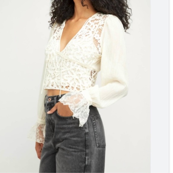 ❌NWT FREE PEOPLE SORELLE CROCHET LACE
CROP TOP XS - Picture 4 of 11